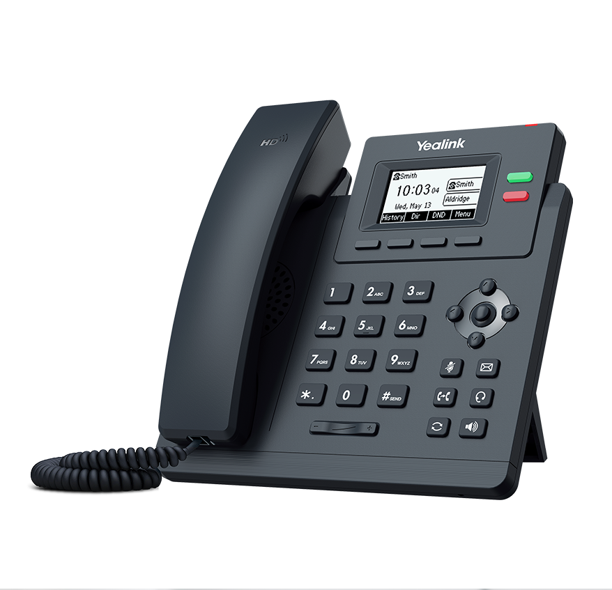 Yealink T31W VoIP Phone - Professional desk phone with LCD display and numeric keypad